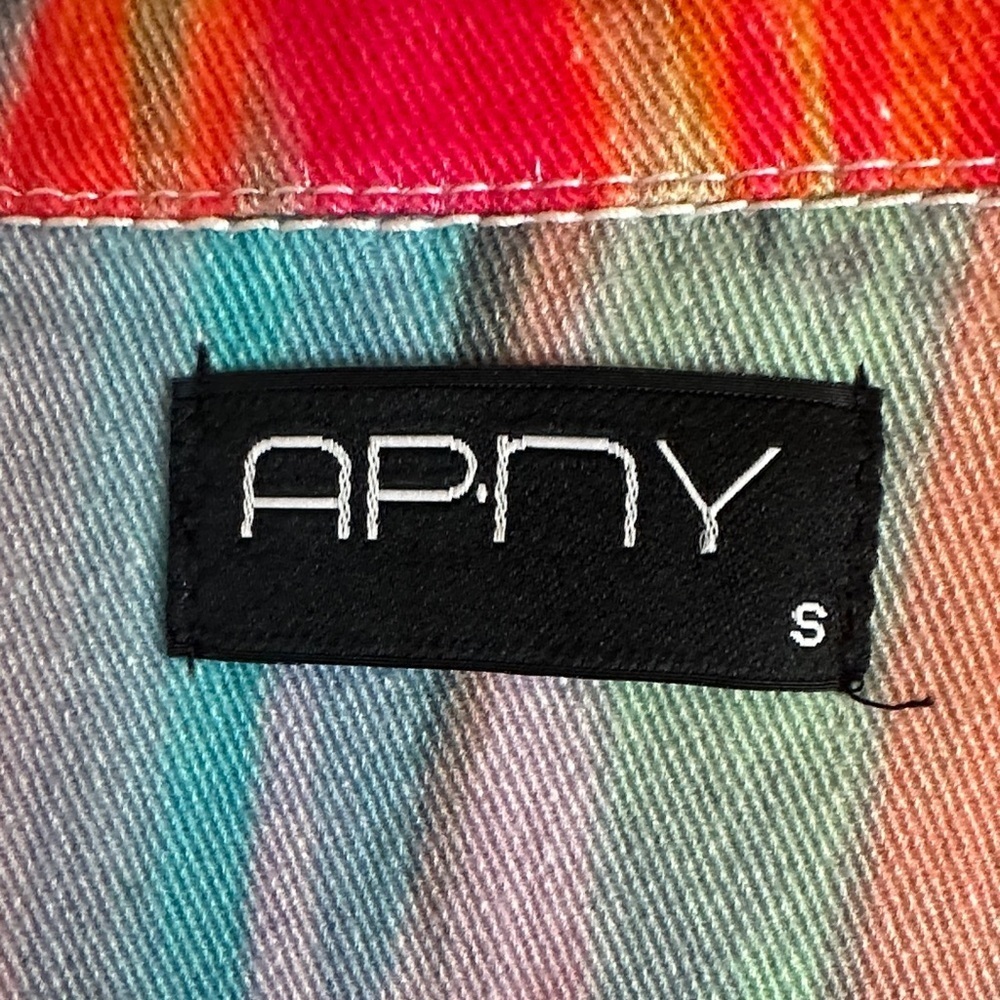 Apny Colorful Women's Jean Jacket - Picture 6 of 8